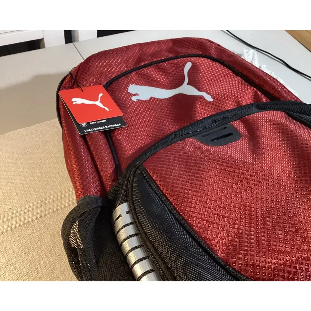 PUMA Red & Black Backpack
